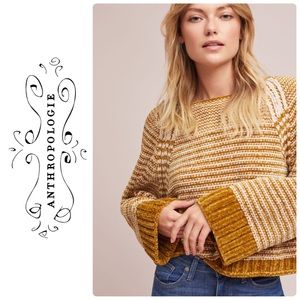 BNWT Anthropologie Moth Oversized Striped Pullover